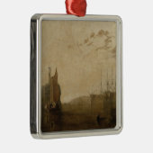 タマルのヨセフMallordウィリアムターナー|の廃船体 メタルオーナメント (右)