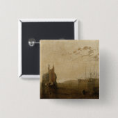 タマルのヨセフMallordウィリアムターナー|の廃船体 缶バッジ (正面&裏面)