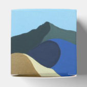 タマルパイアス山の箱の色絵を描付け フェイバーボックス (上部)