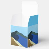 タマルパイアス山の箱の色絵を描付け フェイバーボックス (オープン)