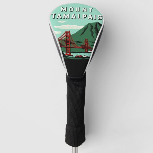 タマルパイス山 ゴルフヘッドカバー (正面)
