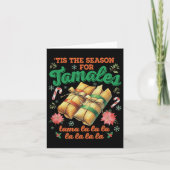 タマレスでメキシコのクリスマスを家族で楽しもう カード (正面)