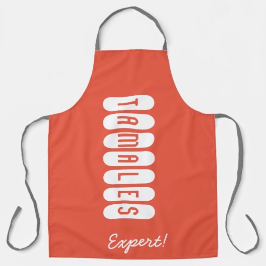 タマレスの専門家 エプロン (正面)