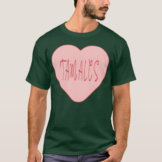 タマレスはタマレスの時を愛する ヴィンテージ Tシャツ (正面)