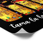 タマレスクリスマスホリデーメキシコのシーズン ポスター (角)