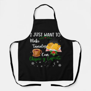 タマレスコンクリスマスYカフェ作りたい エプロン