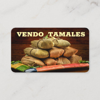 タマレス販売 ビジネスカード