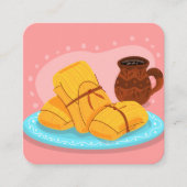 タマレス スクエア名刺 (正面)