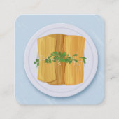 タマレス スクエア名刺 (正面)