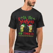 タマレス・メキシコのクリスマス・マッチのシーズン Tシャツ (正面)