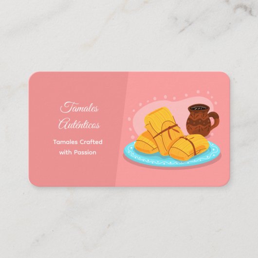 タマレス 名刺 (正面)