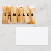 タマレス 名刺 (正面/裏面)