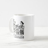 タマレス(16世紀、フィレンツェ・コデックス) コーヒーマグカップ (正面左)