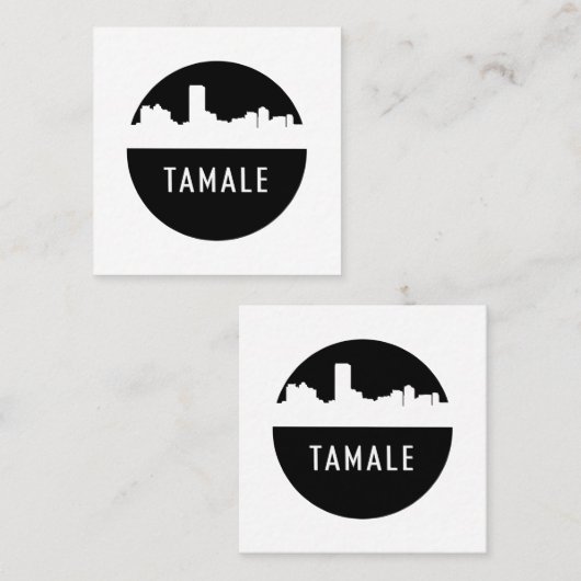 タマレ スクエア名刺 (正面/裏面)