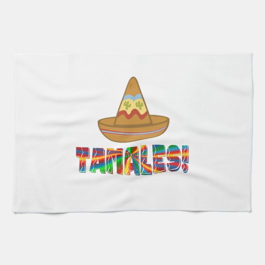 タマレ·ラブ キッチンタオル (横)