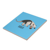 タマンダ漫画イラストレーション タイル (側面)