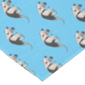 タマンダ漫画イラストレーション テーブルクロス (アングル)