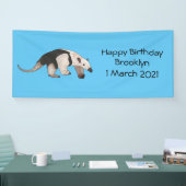 タマンダ漫画イラストレーション 横断幕 (トレードショー)