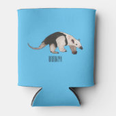 タマンダ漫画イラストレーション 缶クーラー (正面)