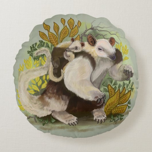 タマンデュアアンテーター ラウンドクッション (正面)