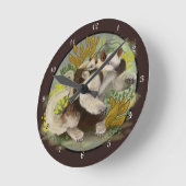 タマンドゥアアンテイター ラウンド壁時計 (傾斜)