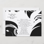 タマーとジョナサン カスタム 3 招待状 (裏面)