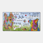 タマーウォレカスタマイズンドッグ&キャットデスクマット デスクマット (正面)