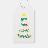 タマーズヒスパニッククリスマスギフトラベルで私を持っていた ギフトタグ (正面)