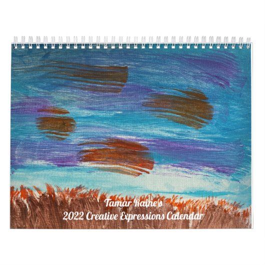 タマール・レインの絵が多く描かれたアート・カレンダー。 カレンダー (カバー)