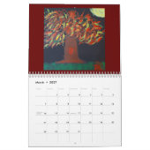 タマール・レインの絵が多く描かれたアート・カレンダー。 カレンダー (3月 2027)