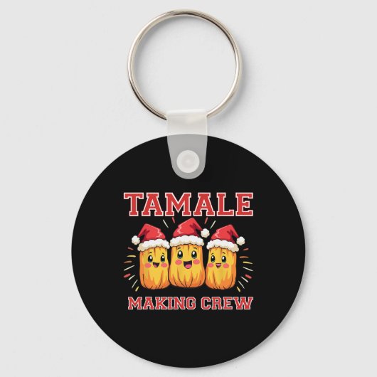 タマーレメイキングクルーのクリスマスパーティー キーホルダー (正面)