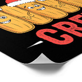 タマーレメイキングクルーのクリスマス料理パーティーおもしろい ポスター (角)