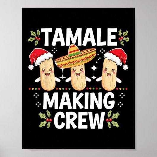 タマーレ制作クルーTamaleシーズンおもしろいメキシコChr ポスター (正面)