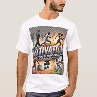 タミルスポーツモチベーション | 激しい決意 | Tシャツ