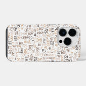 タミル文字 iPhoneケース (裏面横)
