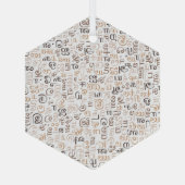 タミル ガラスオーナメント (裏面)