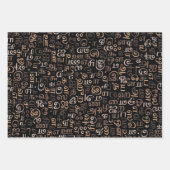 タミル ラッピングペーパーシート (正面3)