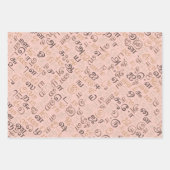 タミル ラッピングペーパーシート (正面2)