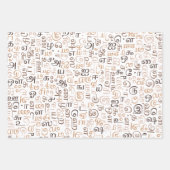 タミル ラッピングペーパーシート (正面)