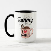 タミーはコーヒーマグを愛する マグカップ (左)