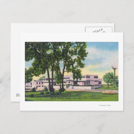 タムオシャンターカントリークラブの外観 ポストカード (正面/裏面)