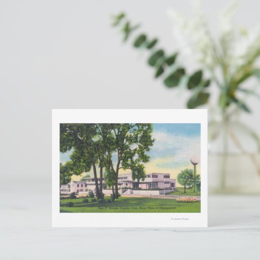 タムオシャンターカントリークラブの外観 ポストカード (スタンド正面)