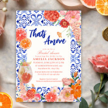 タムレ地中海のブルータイルブライダルシャワー