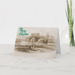 タムワースキャッスル&ミルクリスマスカード シーズンカード