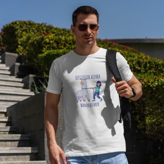 タメドアルパカドイツ引用文 Tシャツ