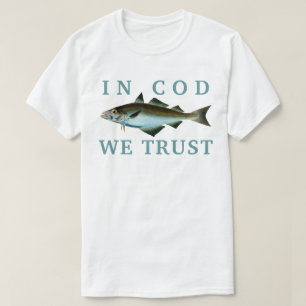 タラで信じる! Tシャツ