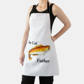 タラの父の理想的な魚釣り存在。 エプロン (インサイチュ)