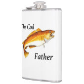 タラの父の理想的な魚釣り存在。 フラスク (左)