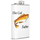 タラの父の理想的な魚釣り存在。 フラスク (右)