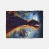 タラの運命 フリースブランケット (正面(横))